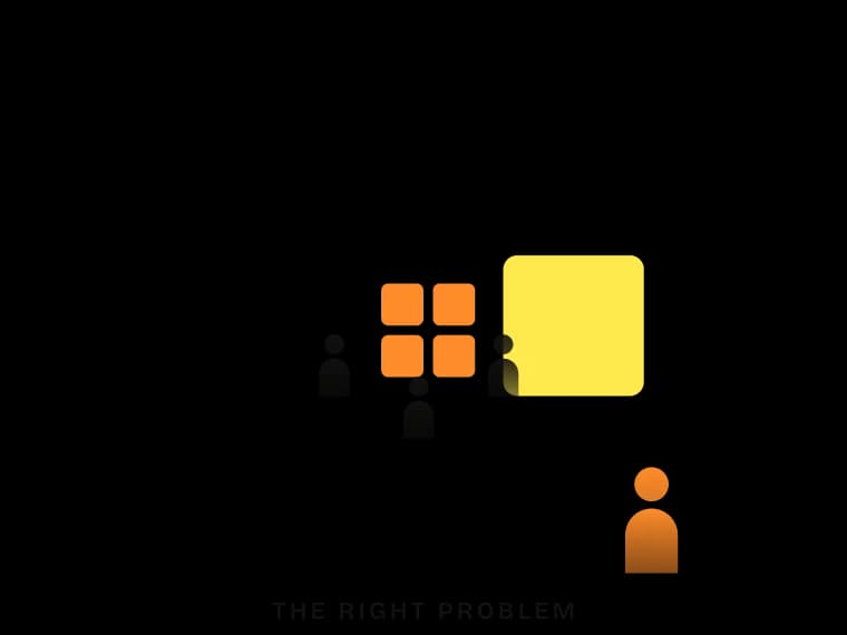 Creative / Lateral Thinking, chapter 1: First, ask whether it is the right problem to solve.