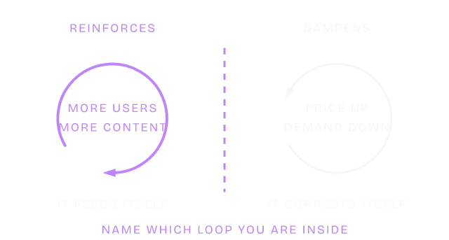 Diagram of the Feedback Loops mental model